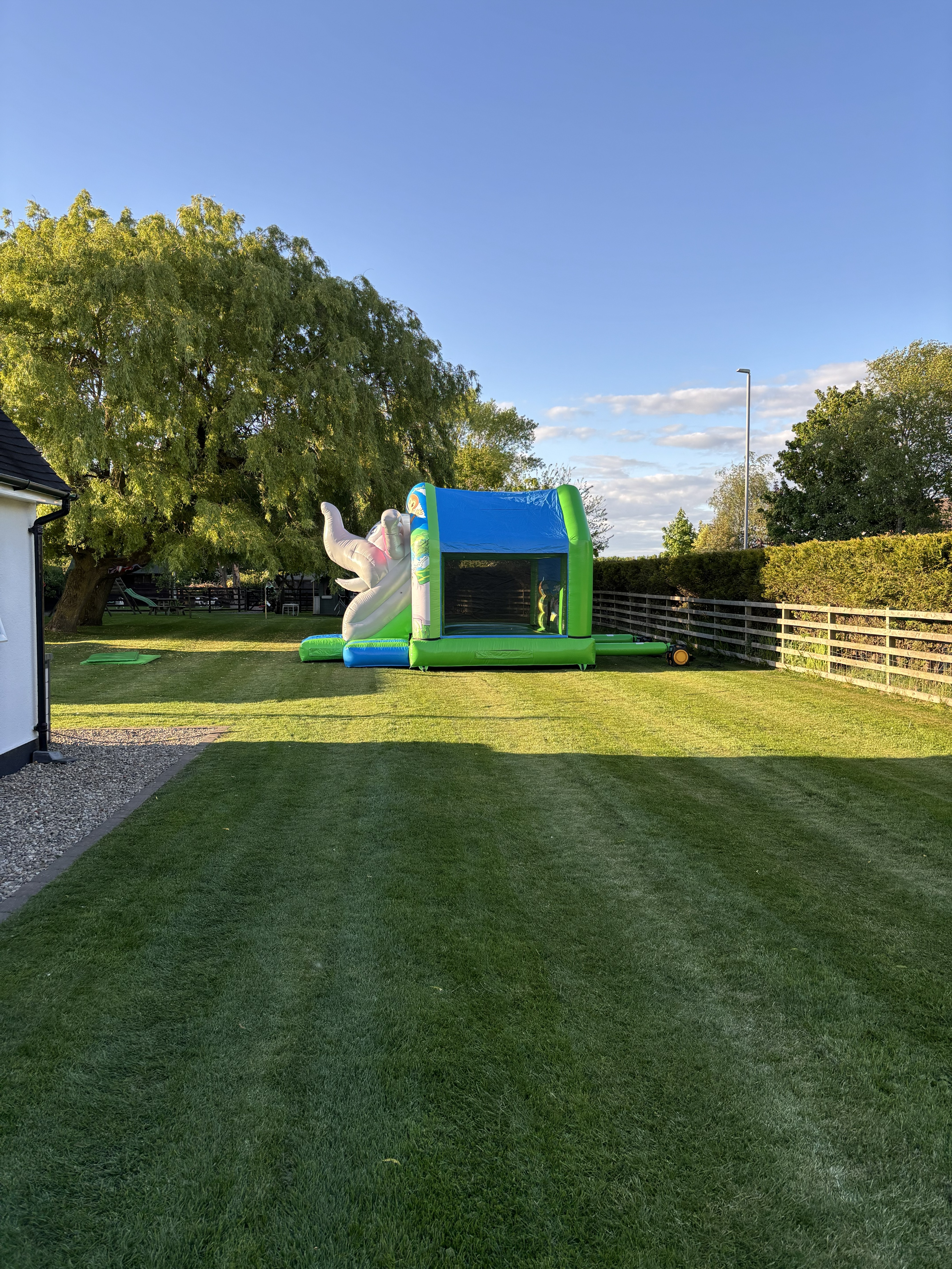 18ft Giant Elephant inflatable for hire in Lytham